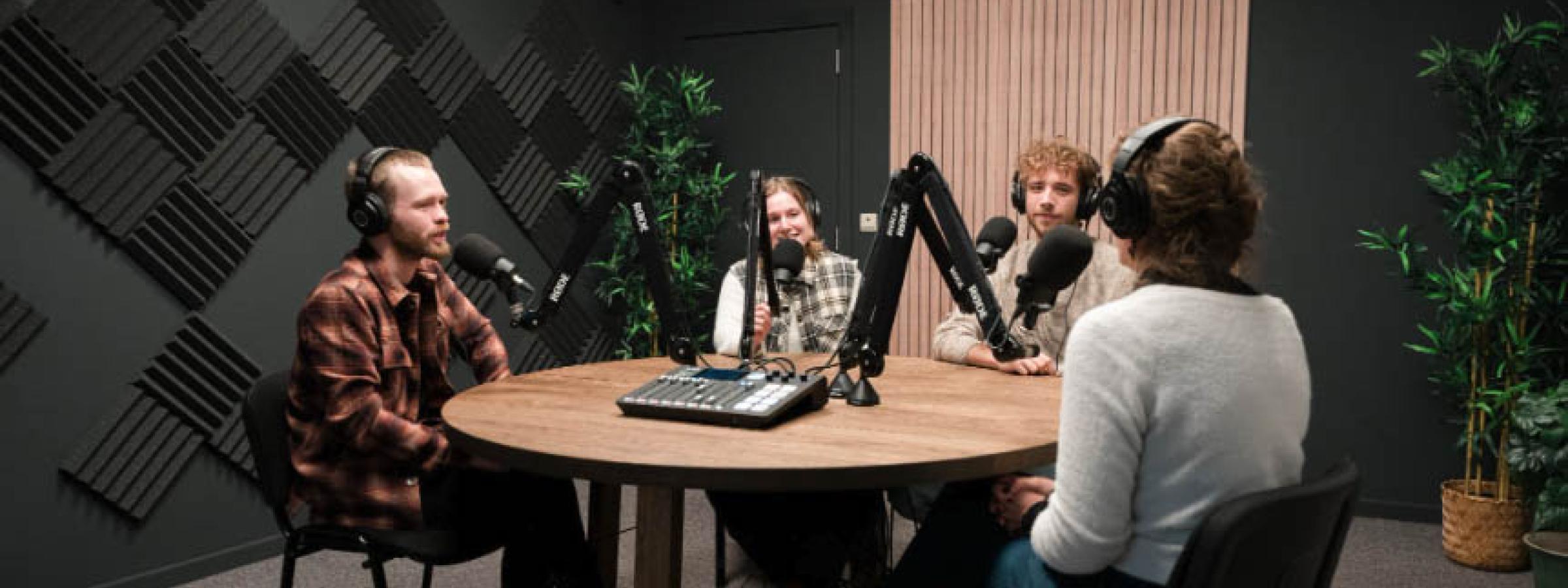 Podcast studio Mediaraven