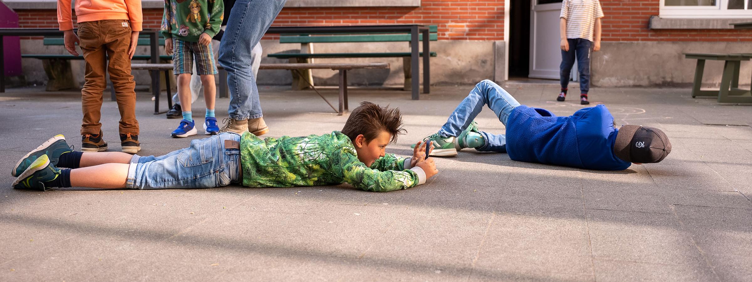 Buiten spelen met media