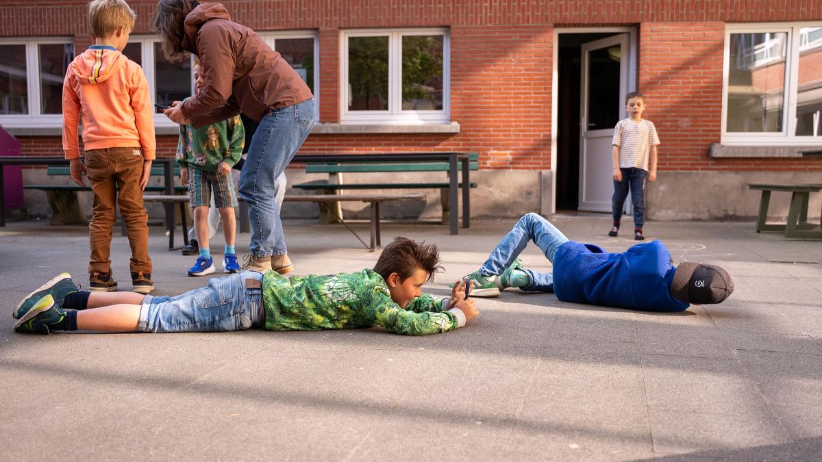 Buiten spelen met media